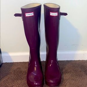 PURPLE HUNTER BOOTS